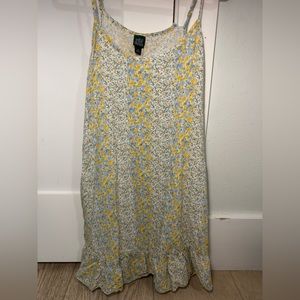 Wild fable floral flowy dress